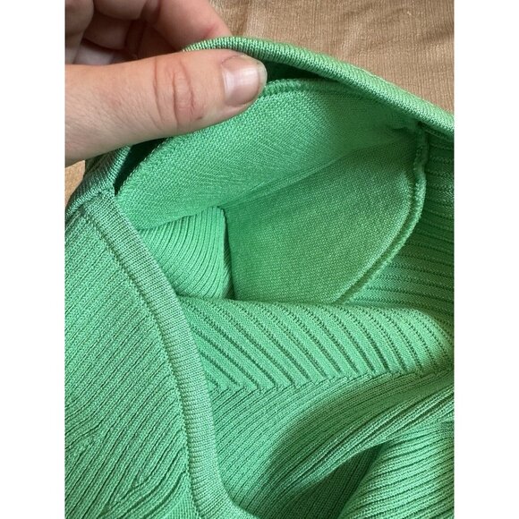 Express Mint V-Neck Sweater - Picture 12 of 13